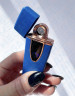 Зажигалка электронная с зарядкой от USB, синяя