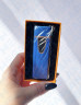 Зажигалка электронная с зарядкой от USB, синяя