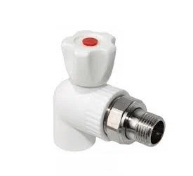 PPR Вентиль радиаторный угловой НР （СТАЛЬ）25*3/4  Tpp3072.S.02503