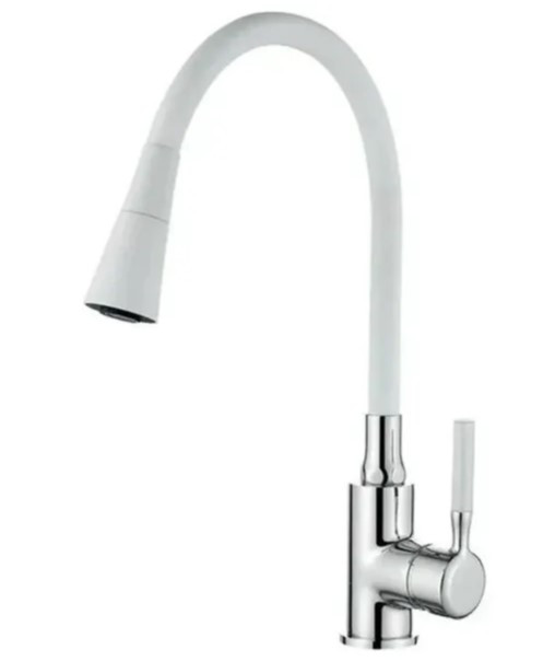 Смеситель для кухни  WASSER NOVA 20215 White (30215 white)