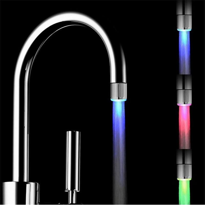 Аэратор со светодиодом LED резьба М22/М24/М20