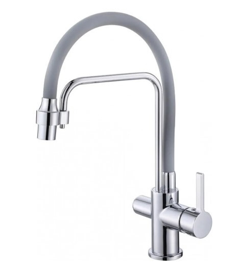 Смеситель для кухни Vedouci  20294 Chrome Grey    питевой