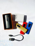 Зажигалка электронная с зарядкой от USB, желтая