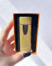 Зажигалка электронная с зарядкой от USB, желтая